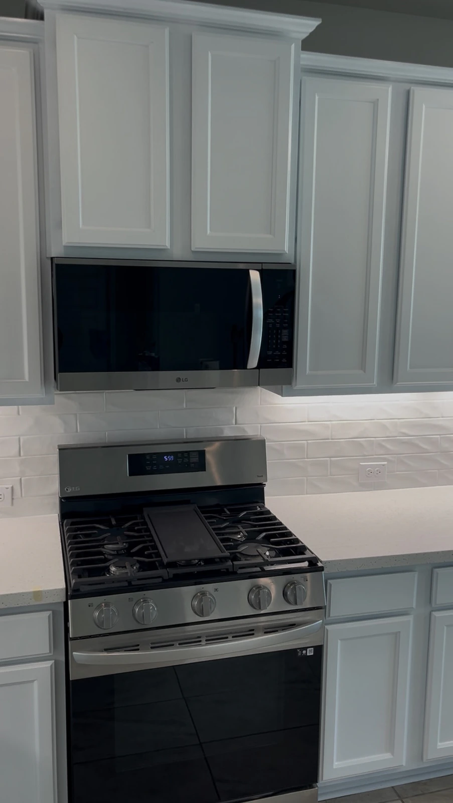 Kitchen Cabinet Painting Refresh project photo in North Houston, TX