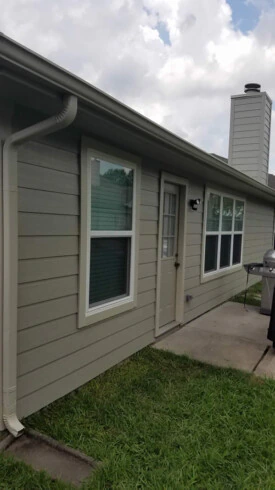 Exterior Side Wall Finish project photo in Kingwood, TX